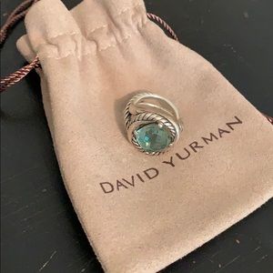 David yurman prasiolite infinity ring